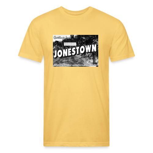 Jonestown Postcard - Unisex Poly/Cotton T-Shirt