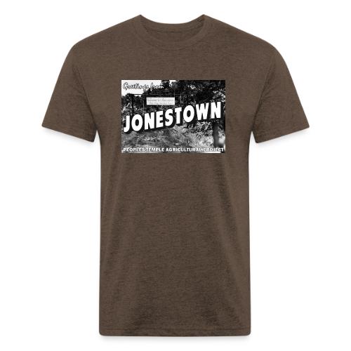 Jonestown Postcard - Unisex Poly/Cotton T-Shirt