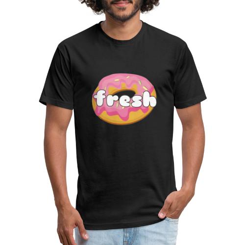 fresh donuts - Men’s Fitted Poly/Cotton T-Shirt