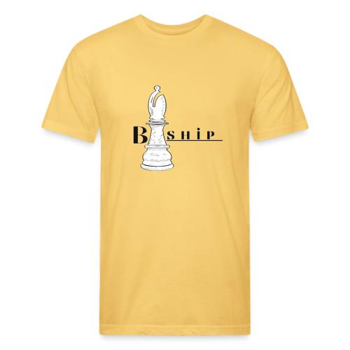 Biship - Men’s Fitted Poly/Cotton T-Shirt