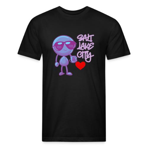 Smoon City 19 Salt Lake City - Unisex Poly/Cotton T-Shirt
