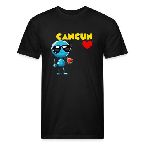 Smoon City_Cancun - Unisex Poly/Cotton T-Shirt