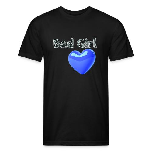 Smoon City_Bad Girl - Unisex Poly/Cotton T-Shirt