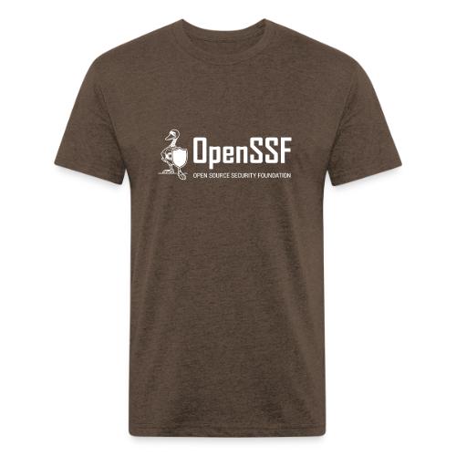OpenSSF Logo White - Unisex Poly/Cotton T-Shirt
