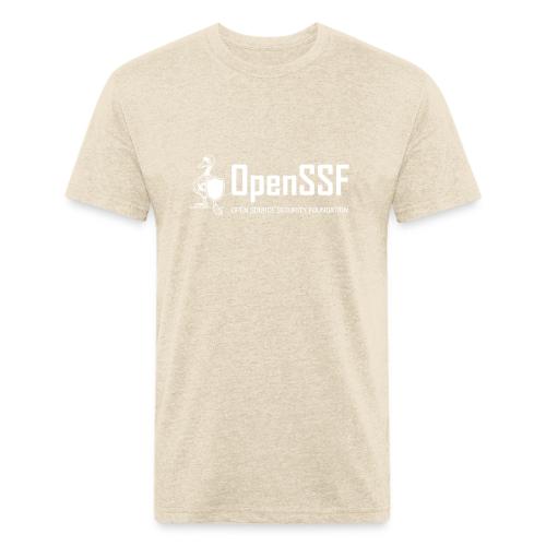 OpenSSF Logo White - Unisex Poly/Cotton T-Shirt