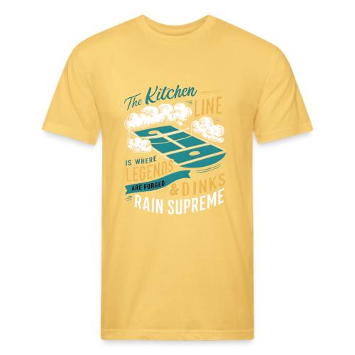 Fear the Dinker: Conquer the Kitchen - Unisex Poly/Cotton T-Shirt