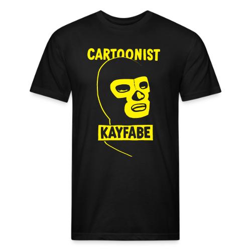 Cartoonist Kayfabe Wrestling Mask - Unisex Poly/Cotton T-Shirt
