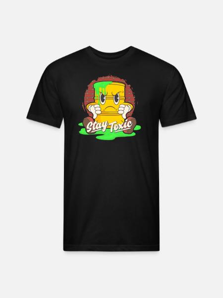 Stay toxic - Unisex Poly/Cotton T-Shirt - black
