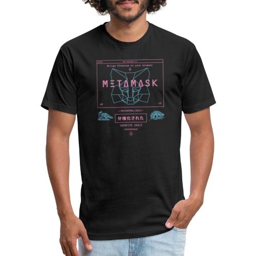 Metamask Decentralized - Fitted Cotton/Poly T-Shirt by Next Level