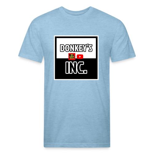 DONKEY'S INC #2 - Men’s Fitted Poly/Cotton T-Shirt