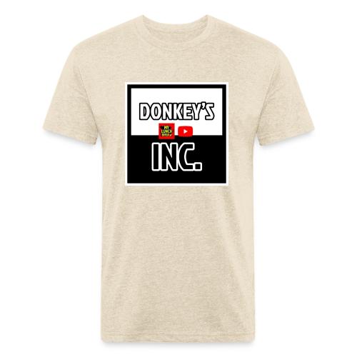 DONKEY'S INC #2 - Men’s Fitted Poly/Cotton T-Shirt