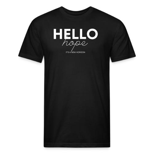 Hello Hope | New Horizon - Unisex Poly/Cotton T-Shirt