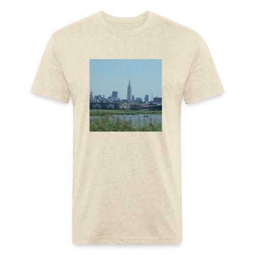 New York - Men’s Fitted Poly/Cotton T-Shirt
