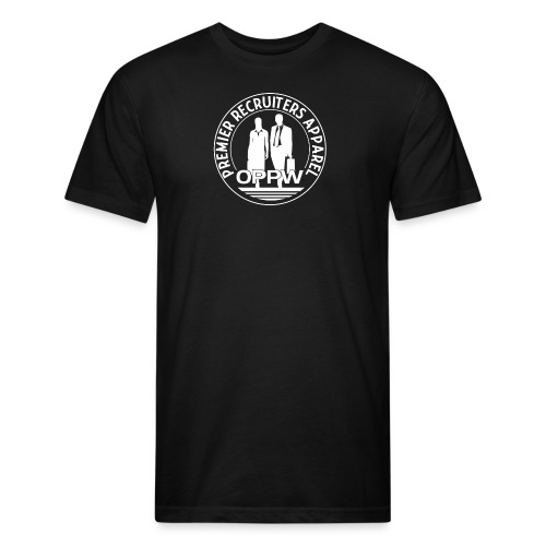 OPPW Structured Recruiters Apparel Black Series - Fitted Cotton/Poly T-Shirt by Next Level