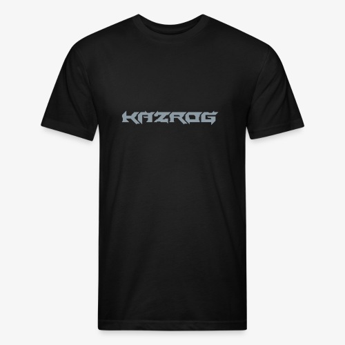 Kazrog Logo - Fitted Cotton/Poly T-Shirt by Next Level