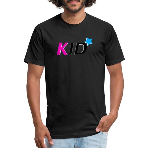 New KID logo (Vice) - Men’s Fitted Poly/Cotton T-Shirt