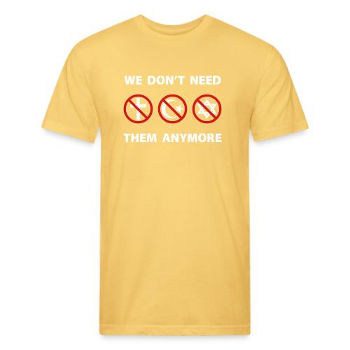 We Don't Need Religion Anymore - Unisex Poly/Cotton T-Shirt