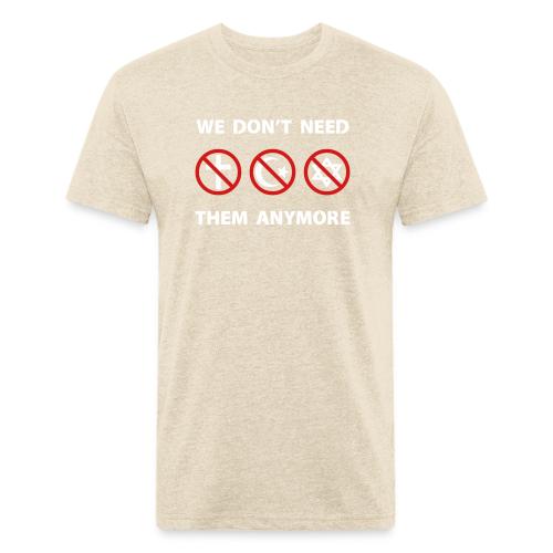 We Don't Need Religion Anymore - Unisex Poly/Cotton T-Shirt