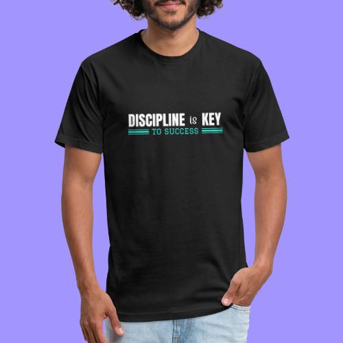 Discipline is Key to Success - Success Factors - Unisex Poly/Cotton T-Shirt