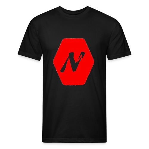 NinjaAtg - Men’s Fitted Poly/Cotton T-Shirt