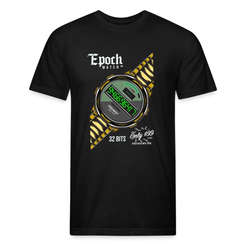 Epoch Watch - Men’s Fitted Poly/Cotton T-Shirt