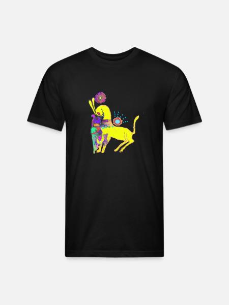 COnnECTiON - Unisex Poly/Cotton T-Shirt - black