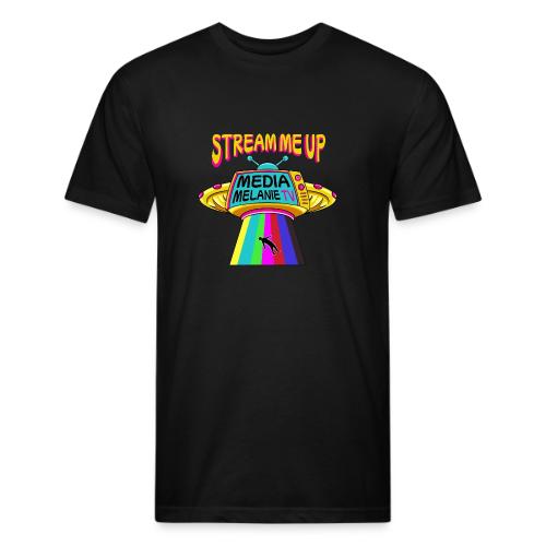 Stream Me Up | Streaming TV UFO - Color - Unisex Poly/Cotton T-Shirt