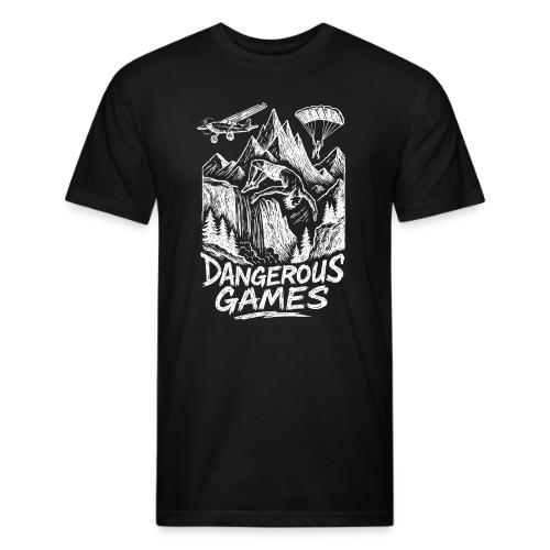 Dangerous Games White - Unisex Poly/Cotton T-Shirt