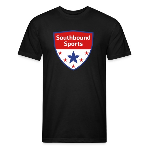 Southbound Sports Crest Logo - Fitted Cotton/Poly T-Shirt by Next Level