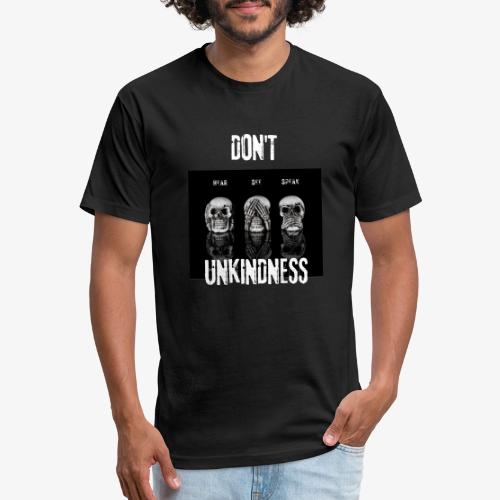 Do not See, Hear or Speak Unkindness - Unisex Poly/Cotton T-Shirt