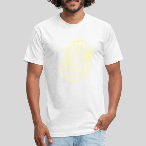 Steadfast - yellow - Fitted Cotton/Poly T-Shirt by Next Level