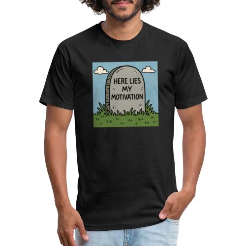 Motivations Cartoon Tombstone - Unisex Poly/Cotton T-Shirt