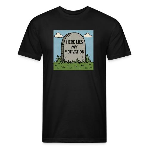 Motivations Cartoon Tombstone - Unisex Poly/Cotton T-Shirt