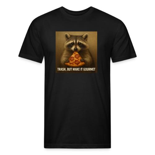 Gourmet Pizza Raccoon - Unisex Poly/Cotton T-Shirt