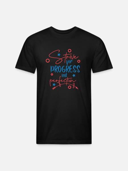 Motivational Quotes - Unisex Poly/Cotton T-Shirt - black