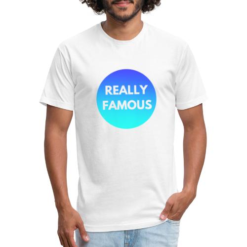 Really Famous - Men’s Fitted Poly/Cotton T-Shirt