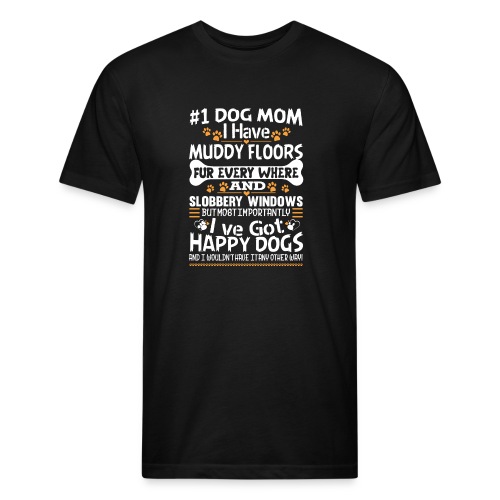 DOG DAY - Men’s Fitted Poly/Cotton T-Shirt