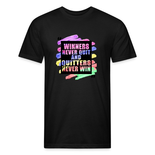 winners - Men’s Fitted Poly/Cotton T-Shirt