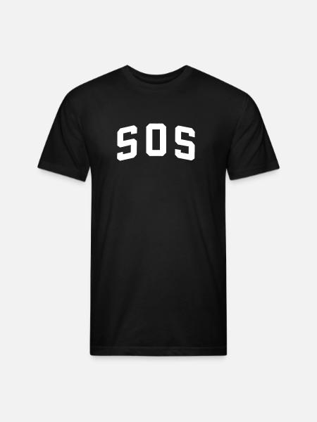 Sza Sos Merch - Unisex Poly/Cotton T-Shirt - black