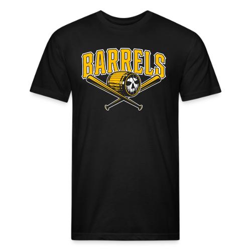 BARRELS - Men’s Fitted Poly/Cotton T-Shirt