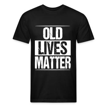 60th birthday shirts 60 years old 60 birthday - Unisex Poly/Cotton T-Shirt - black - Front - Jose (178cm)