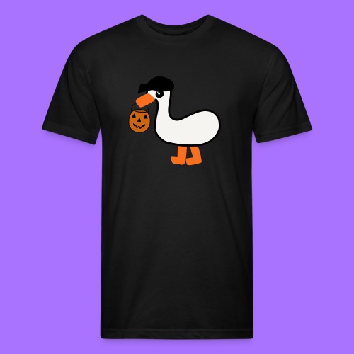 Emo Goose (Halloween 2021) - Fitted Cotton/Poly T-Shirt by Next Level