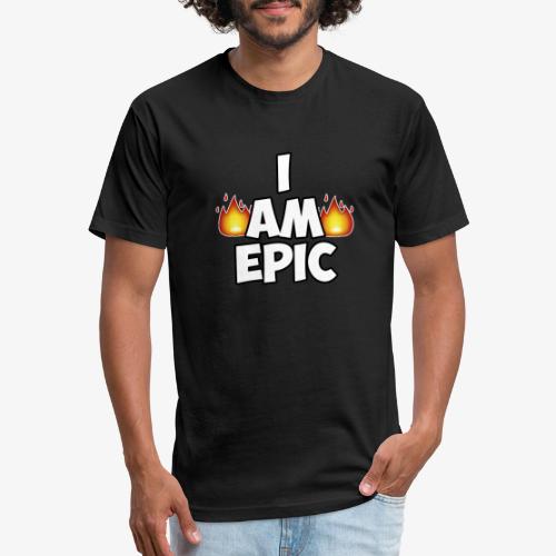 I AM EPIC - Men’s Fitted Poly/Cotton T-Shirt