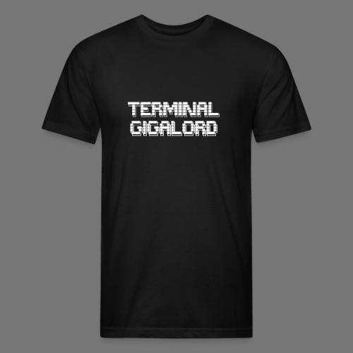 Terminal Gigalord ASCII - Unisex Poly/Cotton T-Shirt