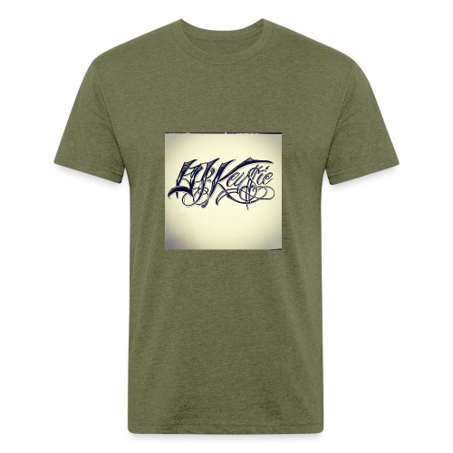 dj keysie - Men’s Fitted Poly/Cotton T-Shirt