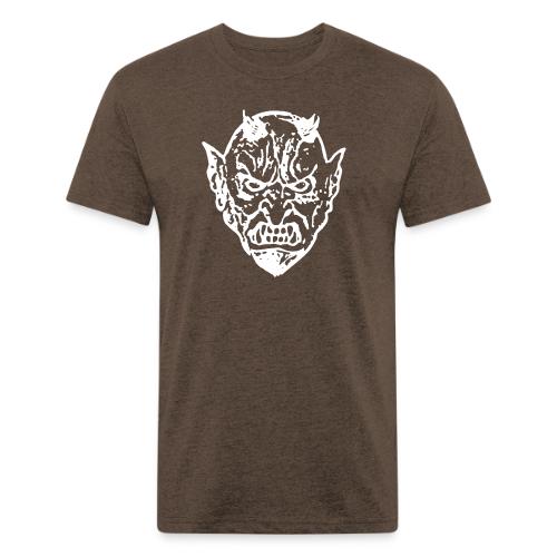 Devil Face 2 - Unisex Poly/Cotton T-Shirt