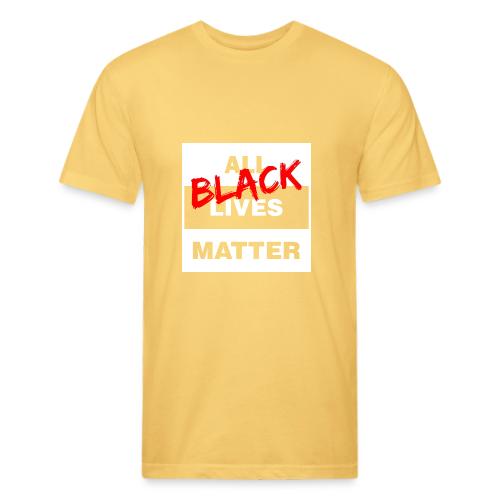 All Black Lives Matter - Men’s Fitted Poly/Cotton T-Shirt