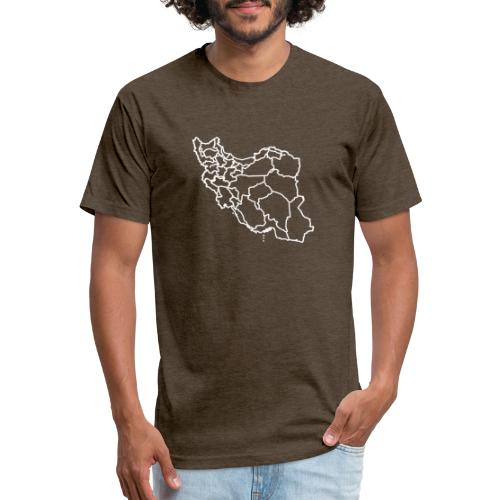 United Iran - Fitted Cotton/Poly T-Shirt by Next Level