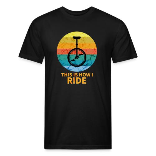 This Is How I Ride - Unisex Poly/Cotton T-Shirt