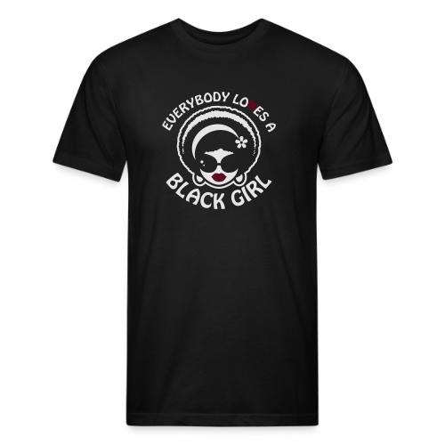 Everybody Loves A Black Girl - Version 1 Reverse - Unisex Poly/Cotton T-Shirt